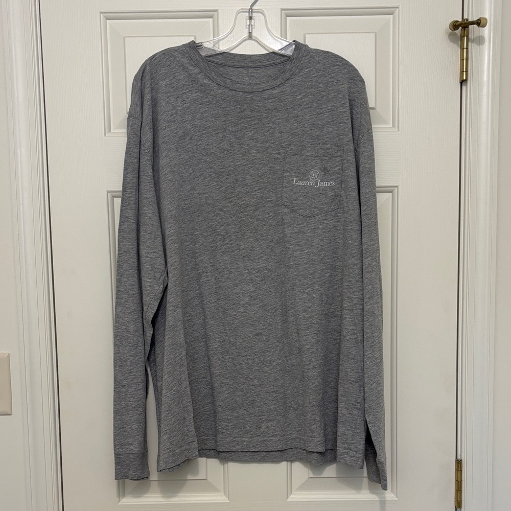 Lauren James Penn State Nittany Lions Gray Long Sleeve Shirt Size XL Extra Large